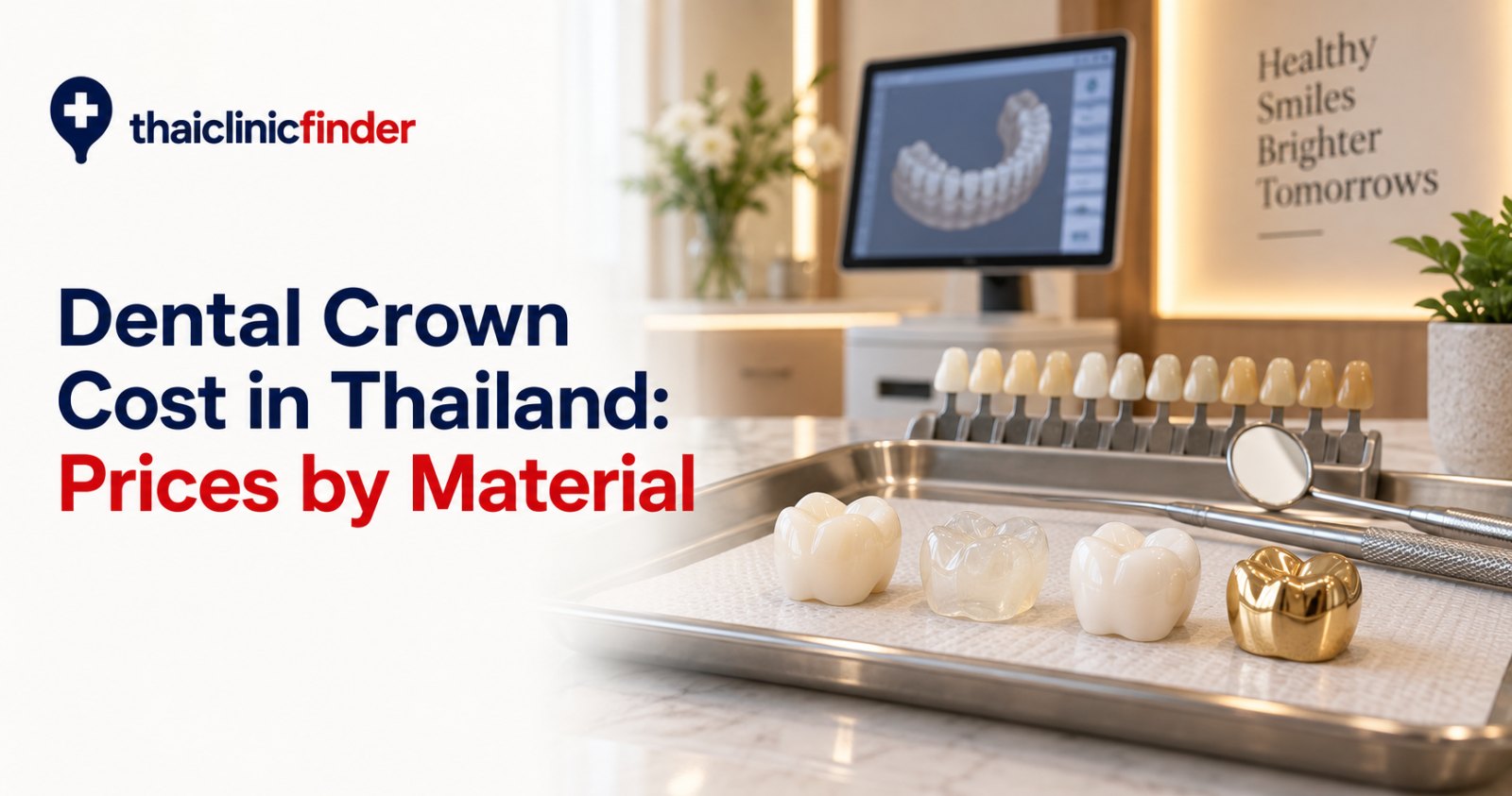 Dental Crown Cost in Thailand: Prices by Material and What Is Included