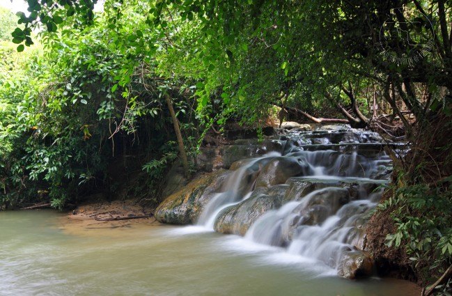 Khlong Thom Hot Spring Waterfall