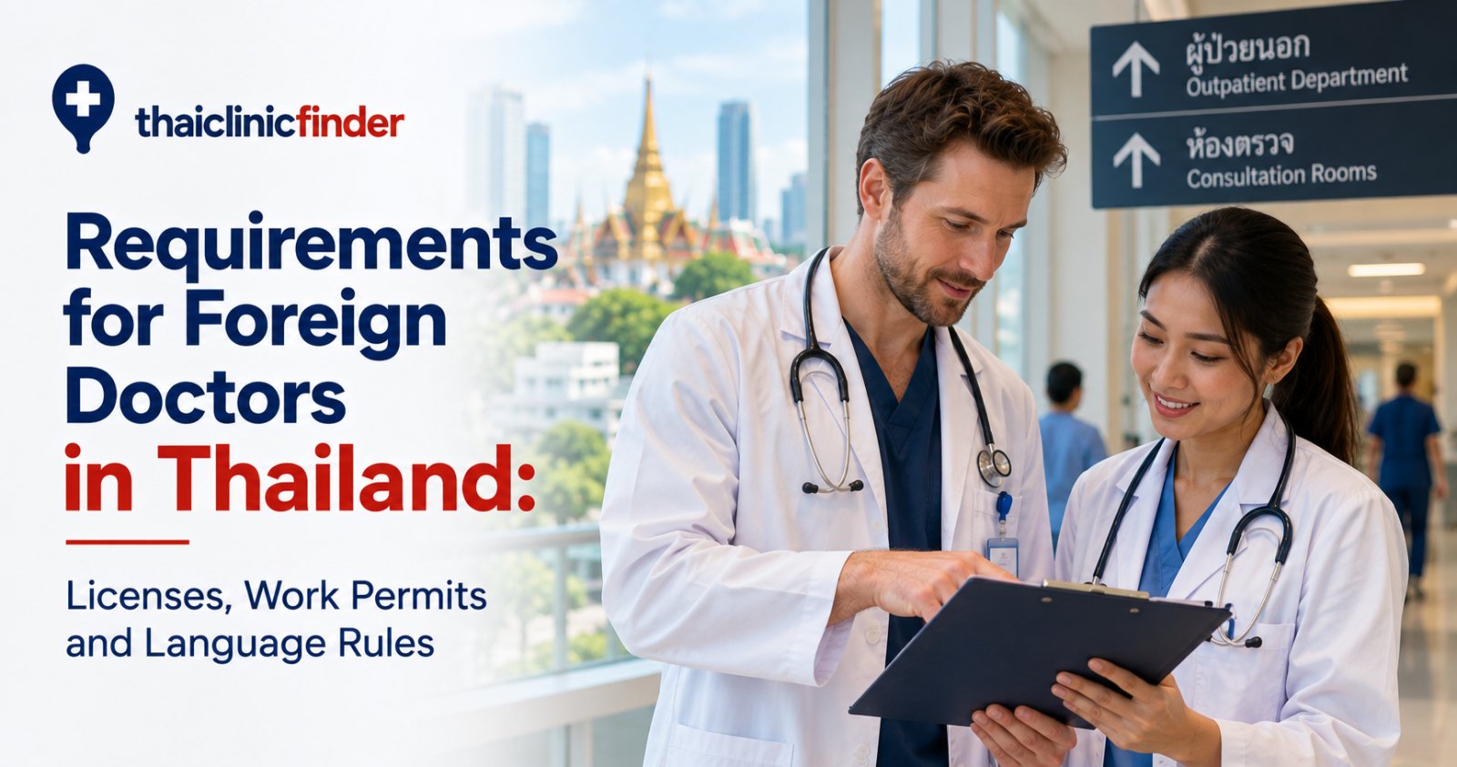 Requirements for Foreign Doctors in Thailand: Licenses, Work Permits and Language Rules