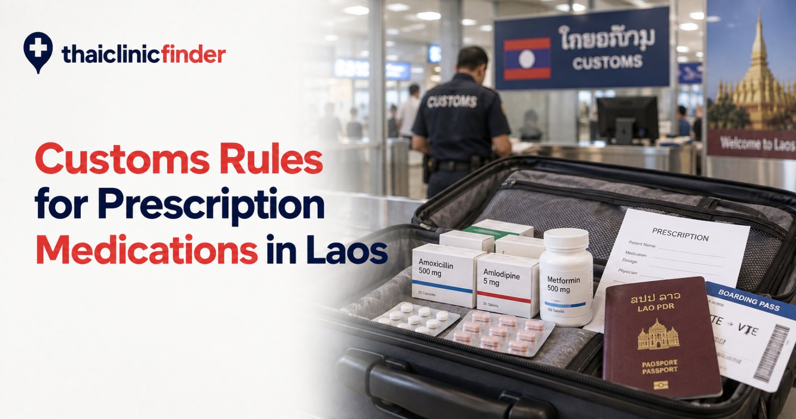 Customs Rules for Prescription Medications in Laos