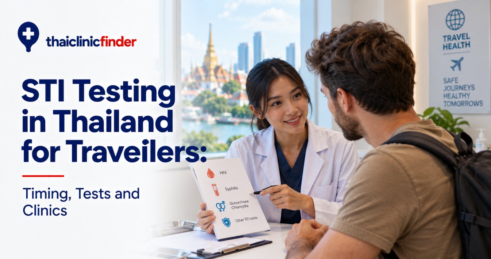 STI Testing in Thailand for Travellers: Timing, Tests and Clinics