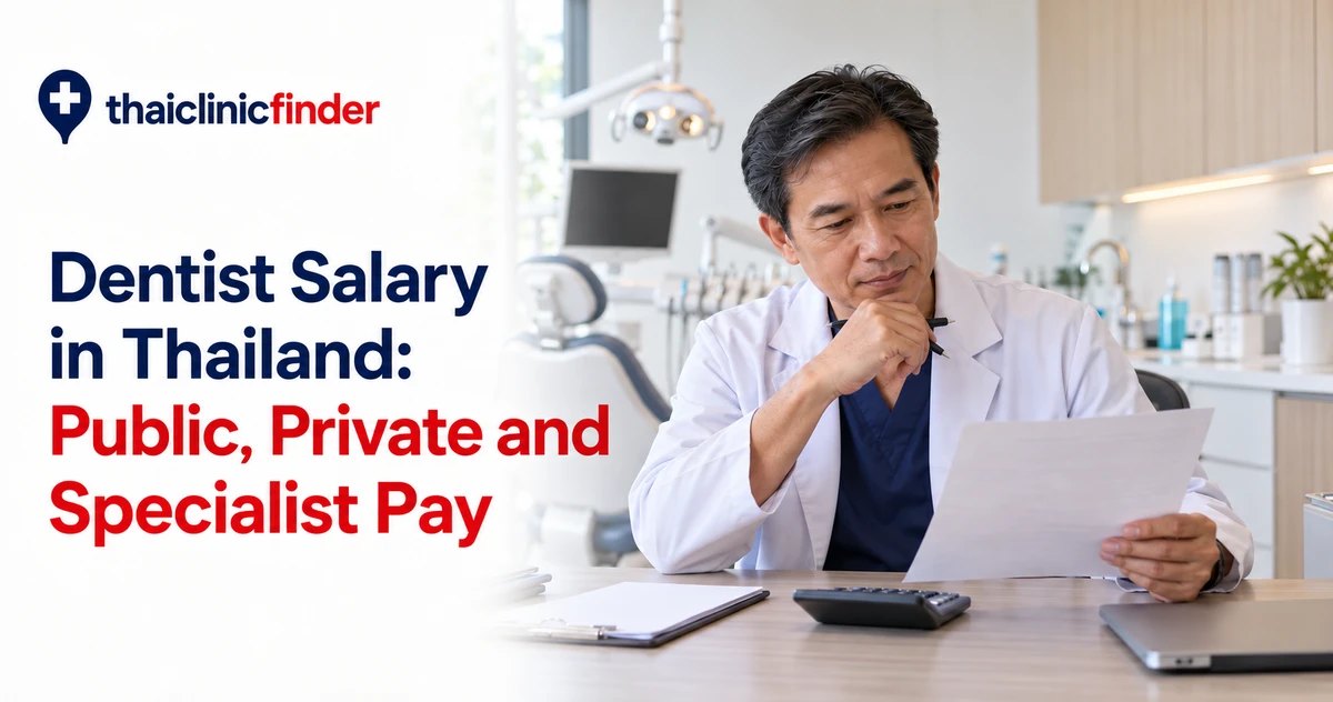 Dentist salary in Thailand: public, private and specialist pay