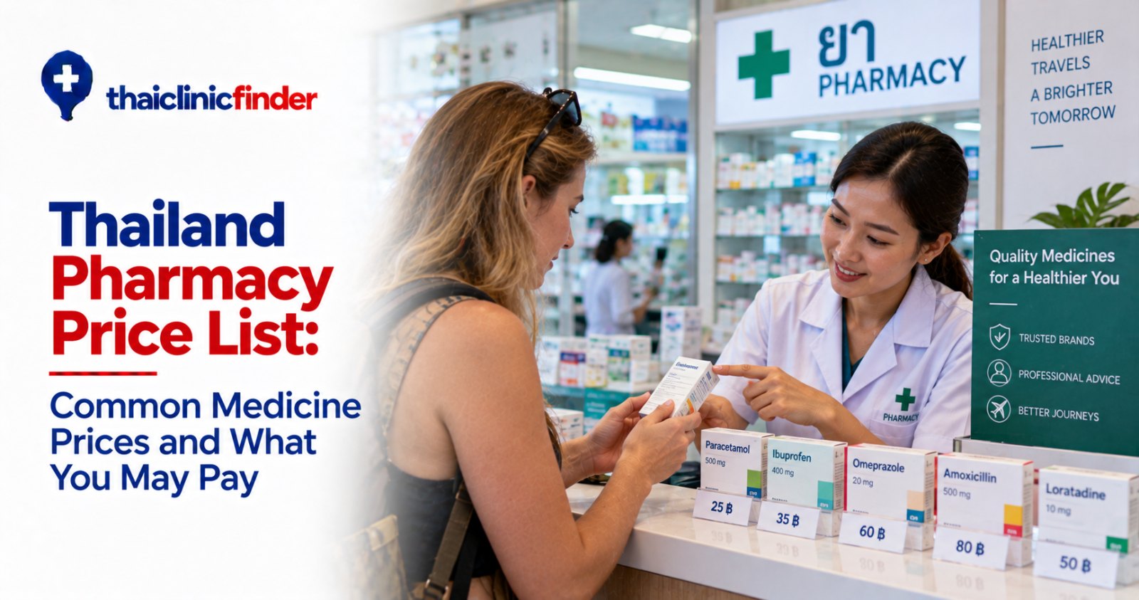 Thailand Pharmacy Price List: Common Medicine Prices and What You May Pay