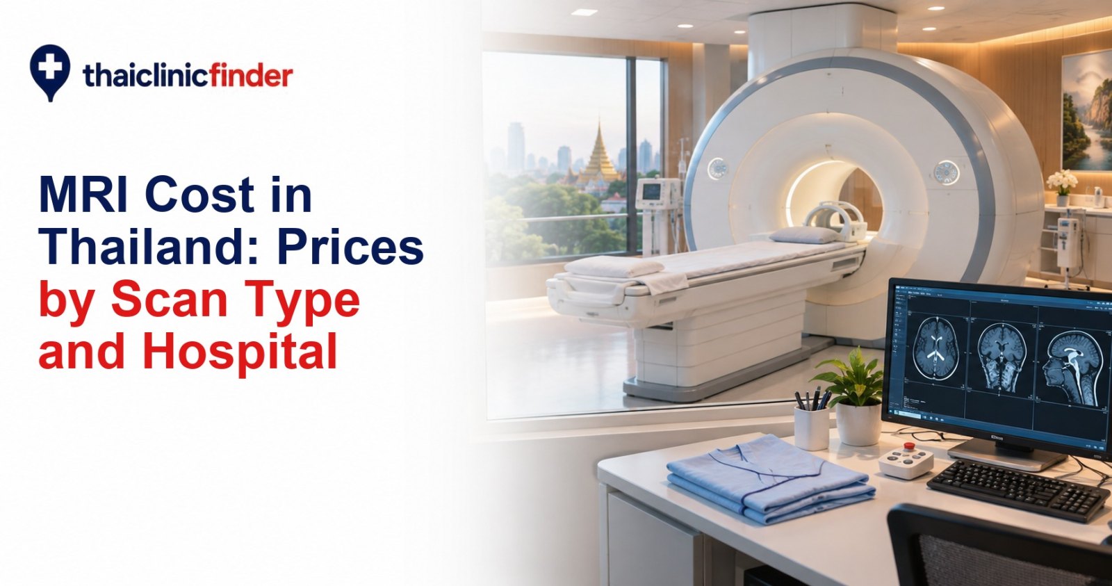 MRI Cost in Thailand: Prices by Scan Type and Hospital