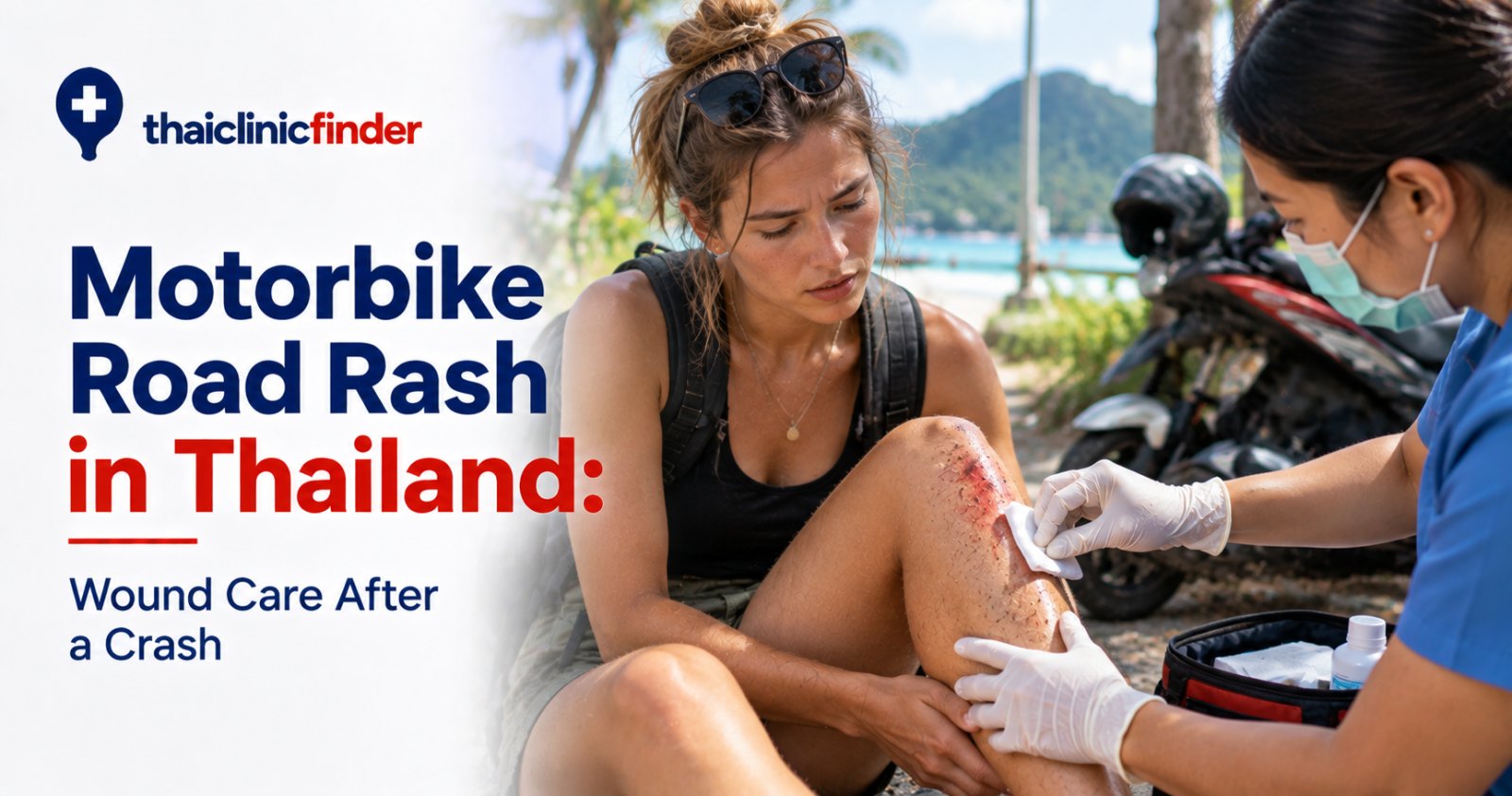 Motorbike Road Rash in Thailand: Wound Care After a Crash
