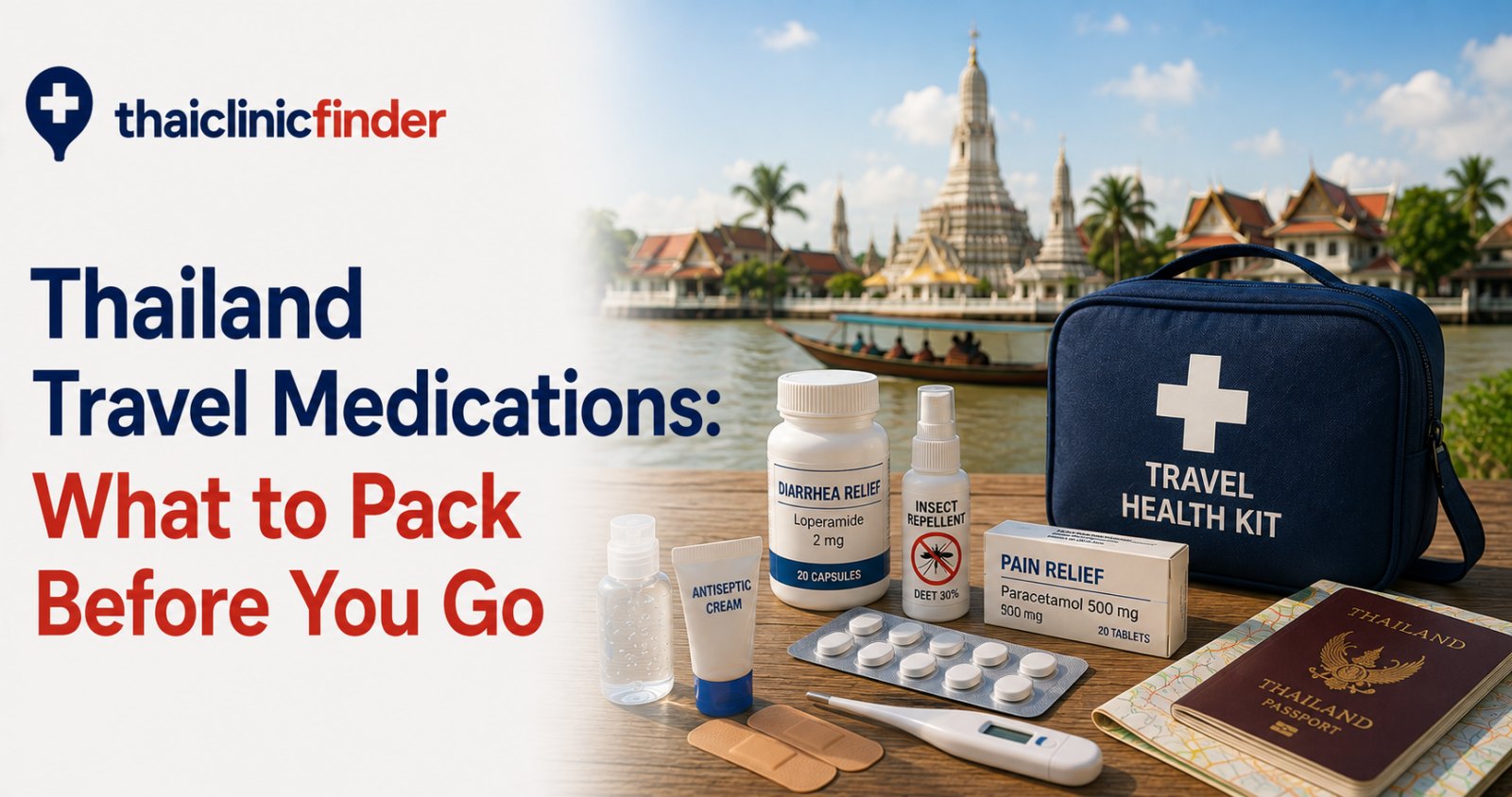 Thailand Travel Medications: What to Pack Before You Go
